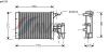 AVA QUALITY COOLING PE6134 Heat Exchanger, interior heating