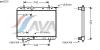 AVA QUALITY COOLING PEA2219 Radiator, engine cooling