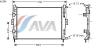 AVA QUALITY COOLING RT2306 Radiator, engine cooling
