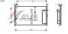 AVA QUALITY COOLING SZ5038 Condenser, air conditioning