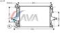 AVA QUALITY COOLING VO2115 Radiator, engine cooling