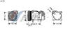 AVA QUALITY COOLING VWK281 Compressor, air conditioning