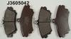 NIPPARTS J3605042 Brake Pad Set, disc brake
