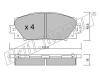 fri.tech. 761.0 (7610) Brake Pad Set, disc brake