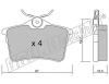 fri.tech. 832.0 (8320) Brake Pad Set, disc brake