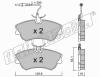 fri.tech. 231.0 (2310) Brake Pad Set, disc brake