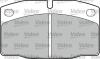 VALEO 598182 Brake Pad Set, disc brake