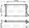 VALEO 819428 Radiator, engine cooling