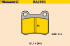 BARUM BA2093 Brake Pad Set, disc brake