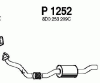 FENNO P1252 Middle Silencer