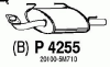FENNO P4255 End Silencer