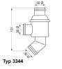 WAHLER 3344.80 (334480) Thermostat, coolant