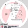 ZIMMERMANN 23762.200.1 (237622001) Brake Pad Set, disc brake