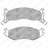 DELPHI LP892 Brake Pad Set, disc brake