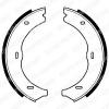 DELPHI LS1967 Brake Shoe Set, parking brake