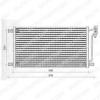 DELPHI TSP0225236 Condenser, air conditioning