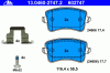 ATE 13.0460-2747.2 (13046027472) Brake Pad Set, disc brake