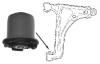 SPIDAN 410170 Control Arm-/Trailing Arm Bush