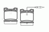 ROADHOUSE 2321.22 (232122) Brake Pad Set, disc brake