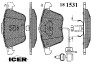 ICER 181531 Brake Pad Set, disc brake