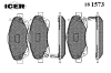 ICER 181573 Brake Pad Set, disc brake