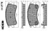 ICER 181578 Brake Pad Set, disc brake