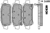 ICER 181608 Brake Pad Set, disc brake