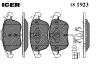 ICER 181923 Brake Pad Set, disc brake