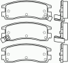 PAGID T3087 Brake Pad Set, disc brake