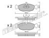TRUSTING 079.0 (0790) Brake Pad Set, disc brake