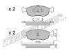 TRUSTING 096.2 (0962) Brake Pad Set, disc brake