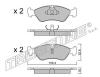 TRUSTING 119.0 (1190) Brake Pad Set, disc brake