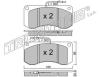 TRUSTING 281.0 (2810) Brake Pad Set, disc brake