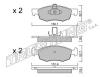TRUSTING 283.2 (2832) Brake Pad Set, disc brake