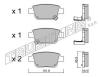 TRUSTING 467.0 (4670) Brake Pad Set, disc brake