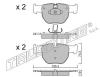 TRUSTING 614.0 (6140) Brake Shoe Set