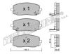TRUSTING 645.0 (6450) Brake Shoe Set