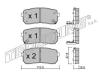 TRUSTING 802.0 (8020) Brake Pad Set, disc brake