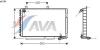 AVA QUALITY COOLING AI5184 Condenser, air conditioning