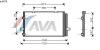 AVA QUALITY COOLING AU5078 Condenser, air conditioning