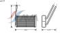 AVA QUALITY COOLING AU6177 Heat Exchanger, interior heating