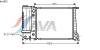 AVA QUALITY COOLING BW2082 Radiator, engine cooling