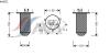 AVA QUALITY COOLING BWD221 Dryer, air conditioning
