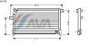 AVA QUALITY COOLING DN5158 Condenser, air conditioning