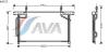 AVA QUALITY COOLING DN5213 Condenser, air conditioning