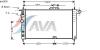 AVA QUALITY COOLING DW2003 Radiator, engine cooling