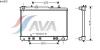 AVA QUALITY COOLING DW2025 Radiator, engine cooling