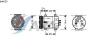 AVA QUALITY COOLING DWK020 Compressor, air conditioning