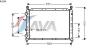 AVA QUALITY COOLING FT2094 Radiator, engine cooling
