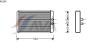 AVA QUALITY COOLING FTA6265 Heat Exchanger, interior heating